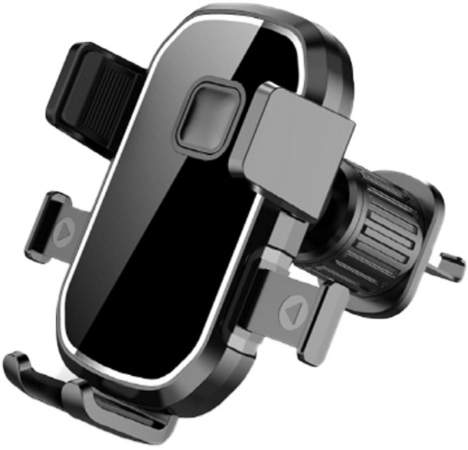 조인메이드 차량용 갈고리형 휴대폰 거치대, 1개, 블랙