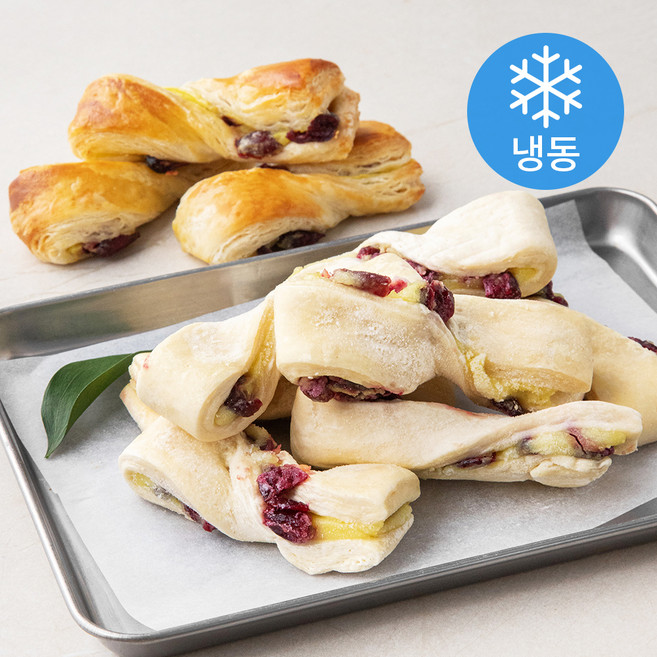 맘쿠킹 브리도 미니 크랜베리 트위스트 (냉동), 30g, 7개입, 1개