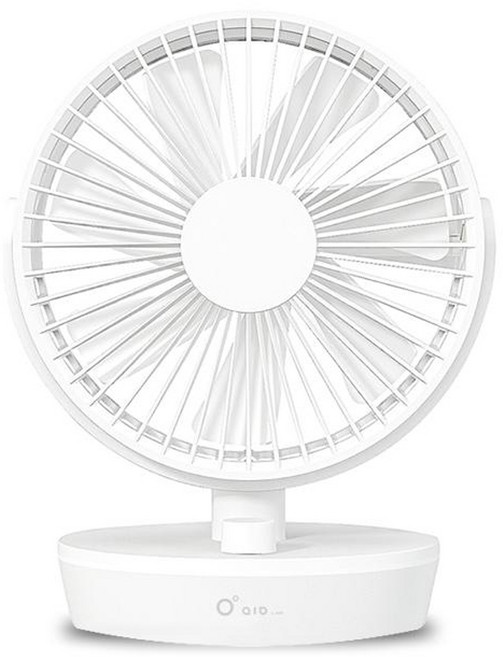 아이오랩 에어 서큘레이터 무선 선풍기, 화이트