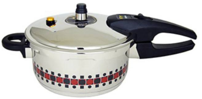 키친아트 FX IH 인덕션겸용 3중바닥 스텐 압력밥솥 10인용, 5.5L, 혼합색상, 1개