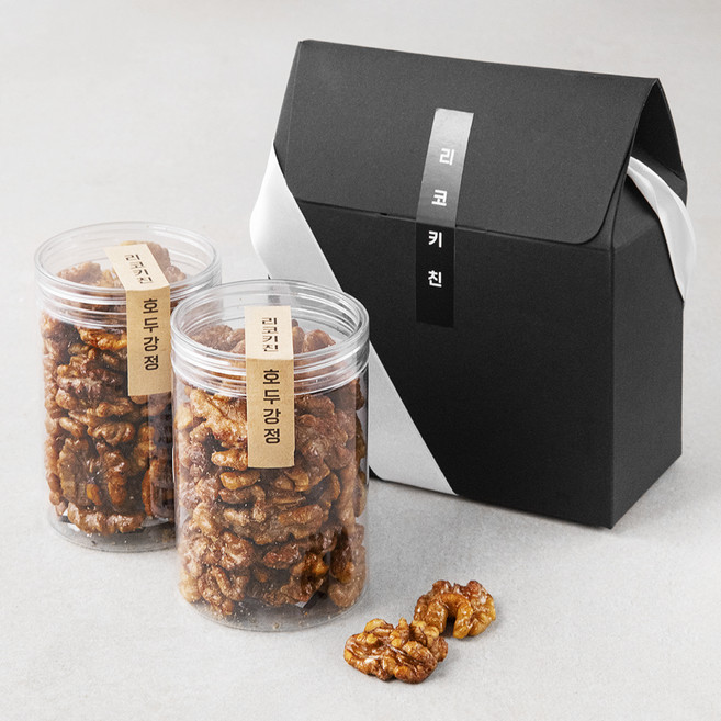 리코 호두강정 선물세트 2개입, 220g, 1세트