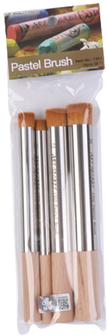 아트시크릿 1352 파스텔 브러쉬 4종 세트, 4호, 8호, 12호, 16호, 1세트