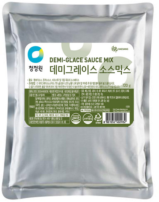 청정원 데미그레이스 소스믹스, 720g, 1개