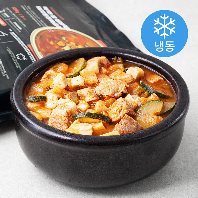 친정엄마꾸러미 뚝딱! 야채 돼지고기 짜글이 2인분 (냉동), 305g, 1개