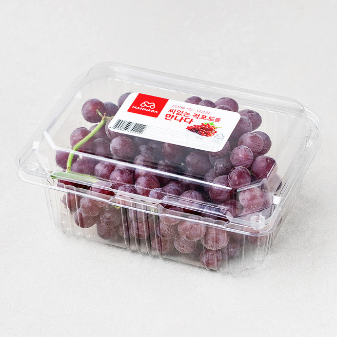 만나다 미국산 씨없는 적포도, 450g, 1개
