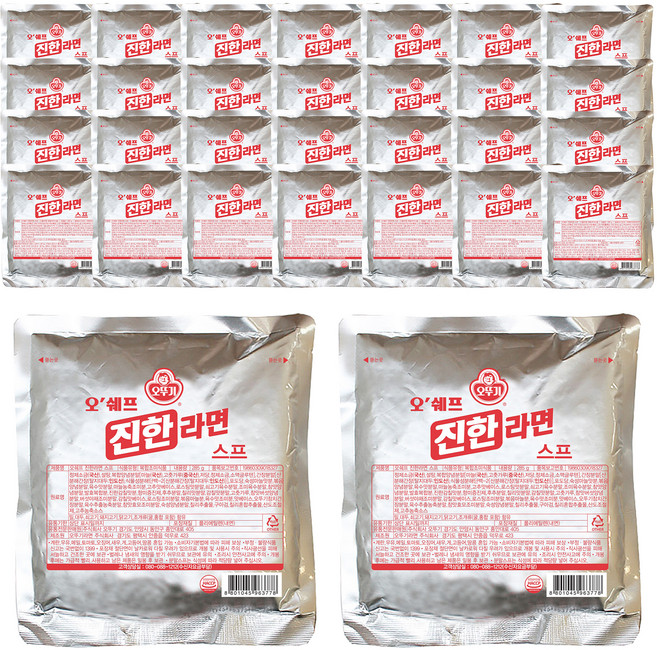 오뚜기 오쉐프 진한 라면스프, 285g, 30개