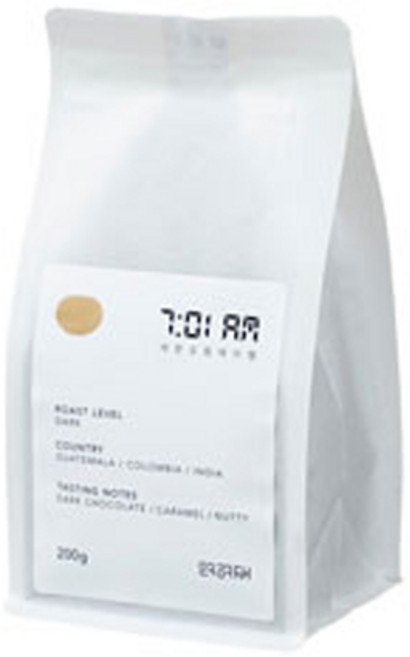 연경재 7 01AM 블렌드 원두, 홀빈(분쇄안함), 200g, 1개