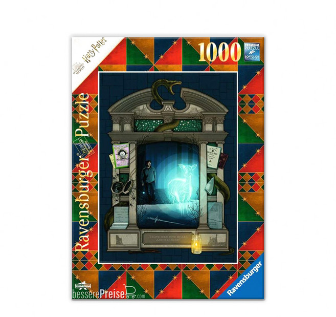 라벤스부르거 코리아보드게임즈 해리포터 죽음의 성물1 직소퍼즐 R167487, 1000피스, 혼합색상, 1개