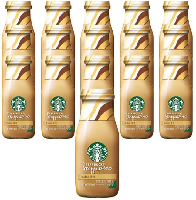 스타벅스 프라푸치노 돌체, 281ml, 16개