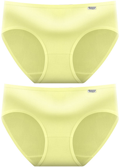 피어니스트 여성용 고탄력 면스판 팬티 2P 세트