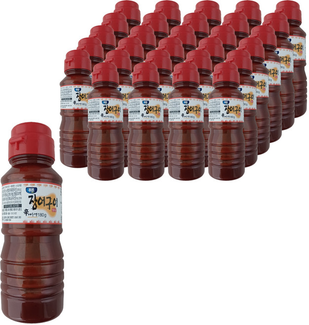 푸른식품 신장어구이 소스 매운맛, 30개, 180g