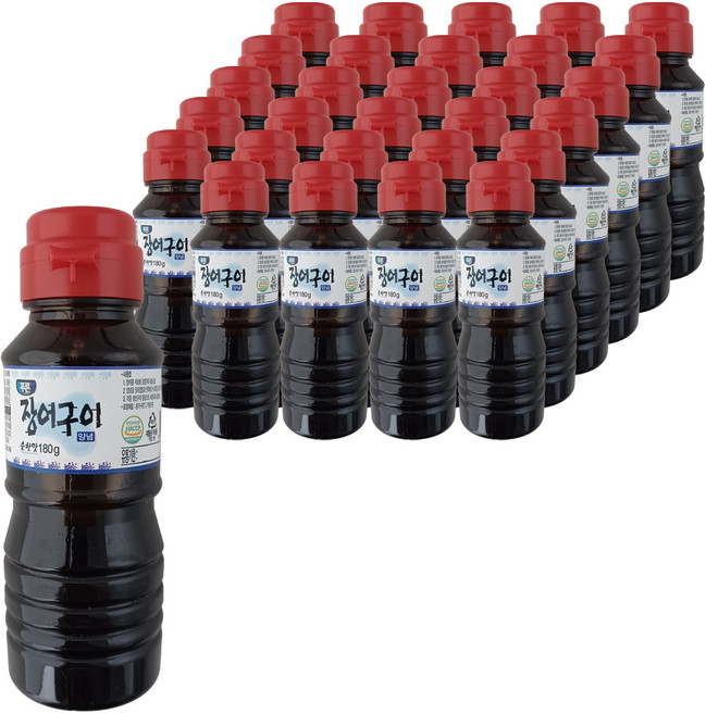 푸른식품 장어양념 순한맛, 180g, 30개