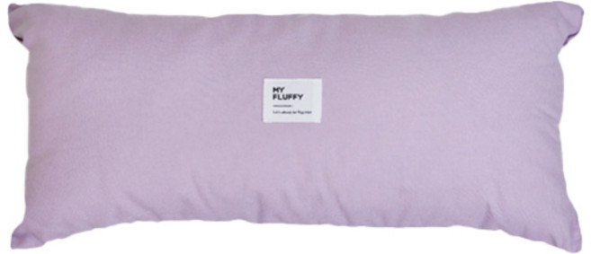 마이플러피 업백 이동가방 전용 업쿠션 방석형, 바이올렛, 1개