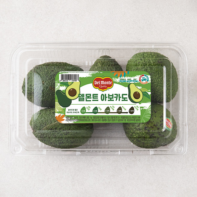 델몬트 아보카도, 1kg, 1개