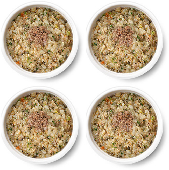 엘빈즈 이지밀 한우새송이진밥 실온이유식, 한우 새송이 진밥, 110g, 4개