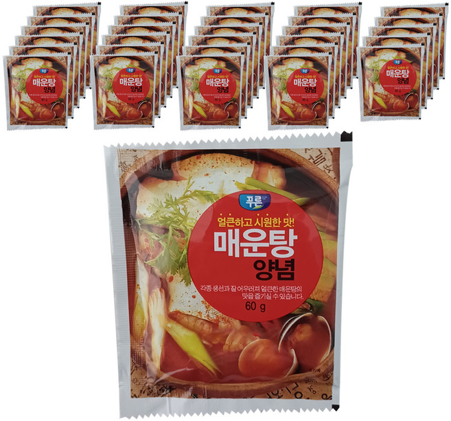 푸른식품 매운탕 양념소스, 60g, 100개