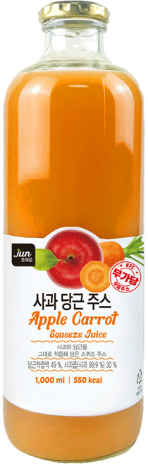 호재준 사과당근주스, 1L, 1개