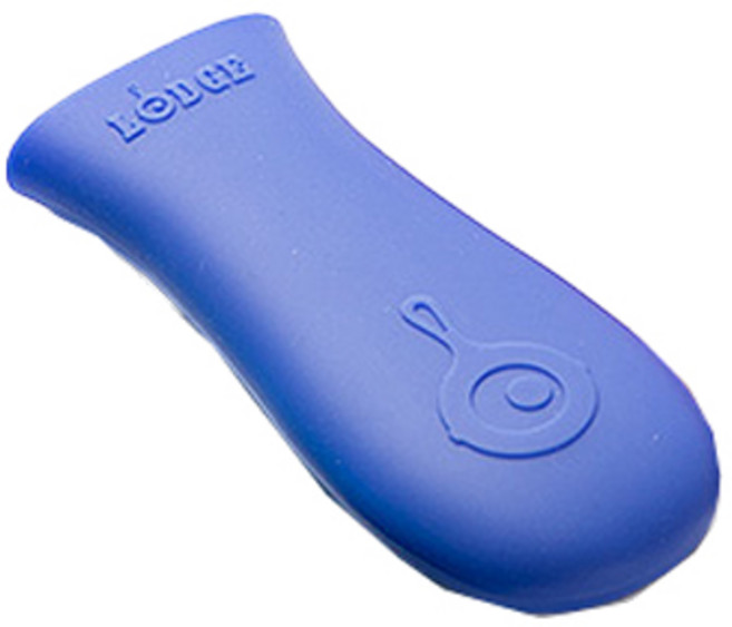 LODGE 隔熱矽膠鍋柄套 藍色, 1個