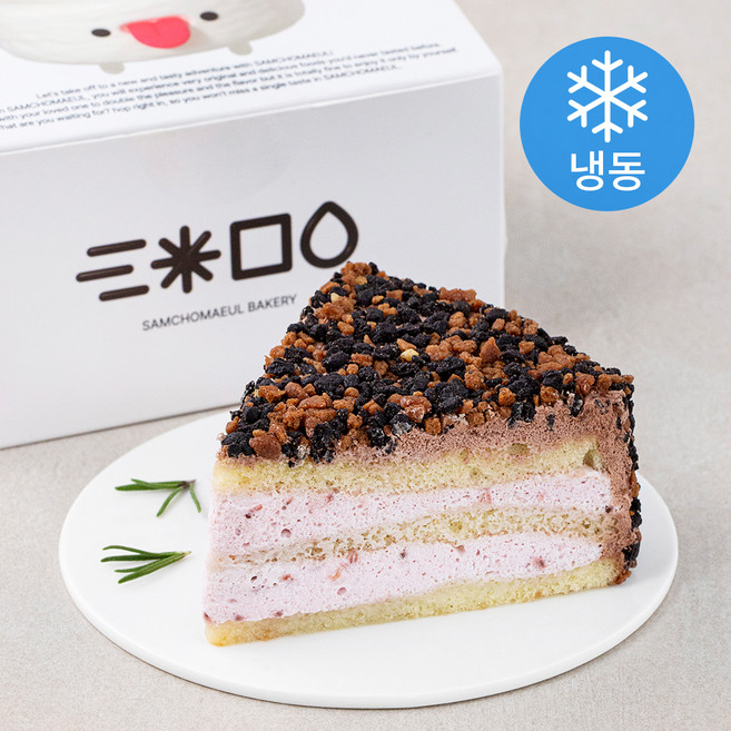 삼초마을 돼지바 조각케이크(냉동), 1개, 85g