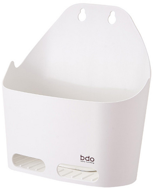 버드시아 걸이형 욕실 수납 정리바구니, 혼합색상, 1개