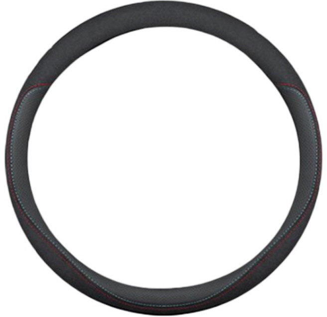 벤비아믹스 가죽 M스티치 핸들커버, 3번알칸타라무지