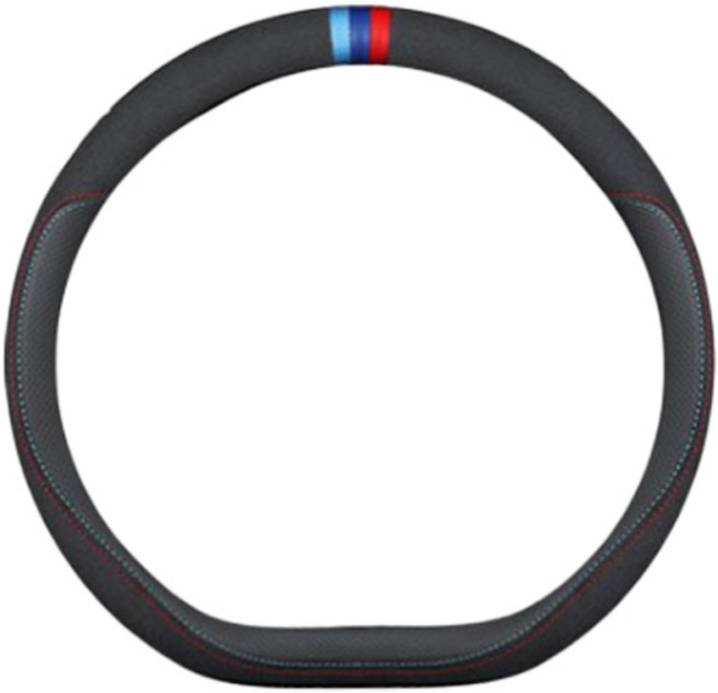 벤비아믹스 가죽 알칸타라 핸들커버 00604, 10번 D컷 알칸타라 3색