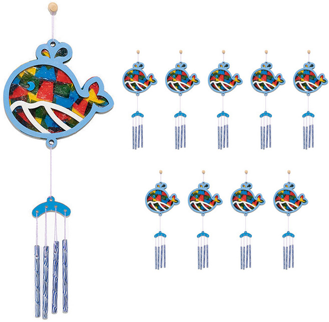 민화샵 썬캐쳐 풍경 만들기 고래, 10세트