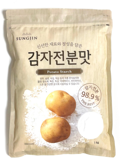 성진 감자전분맛, 1kg, 1개
