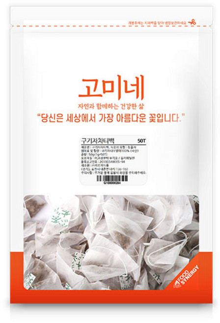 고미네 구기자차 티백, 1g, 50개입, 1개