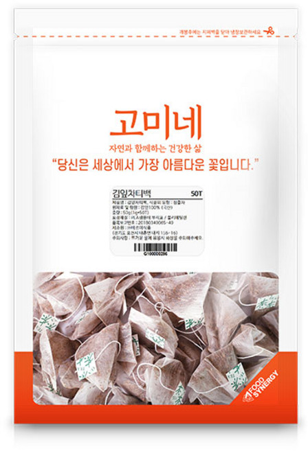 고미네 감잎 티백, 1g, 50개입, 1개