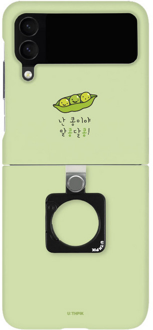 유스픽 두근두근 스퀘어링 하드 휴대폰 케이스