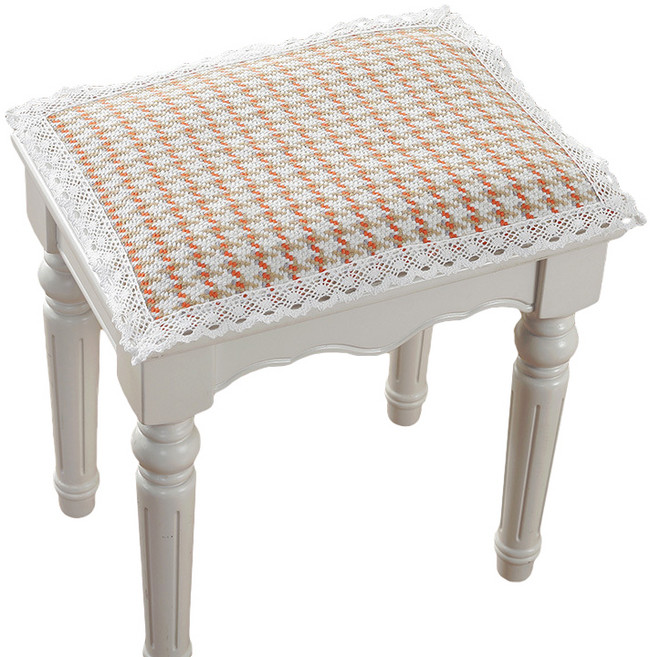 아라모드 피아노 의자 커버 45 x 80 cm, 오렌지, 1개