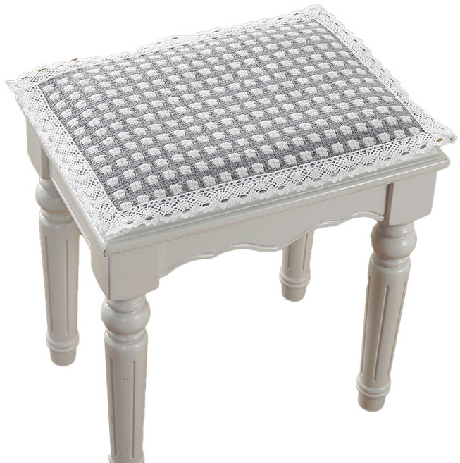 아라모드 피아노 의자 커버 45 x 80 cm, 그레이, 1개