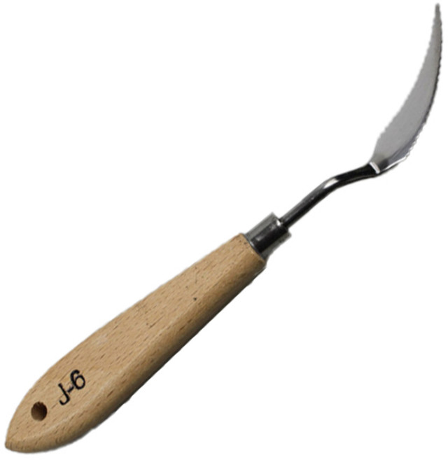 리암 유화 페인팅 나이프 Y08 타입6, 1개