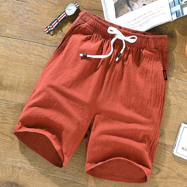 TURNKEY 男女通用大尺碼舒適棉質鬆緊帶短褲 SP-5301