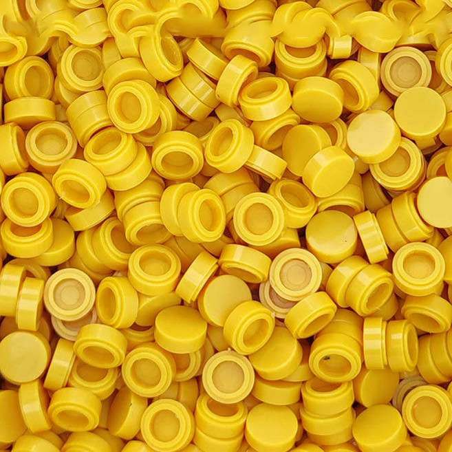 순잠 도트 컬러풀 DIY 미니멀 컬러블럭 800p, A27 허니 노랑, 1개