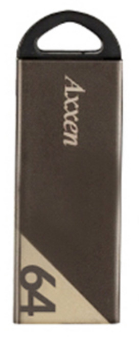 액센 U37 흑진주 도금 메탈 USB메모리 U37 Stone, 64GB, 1개