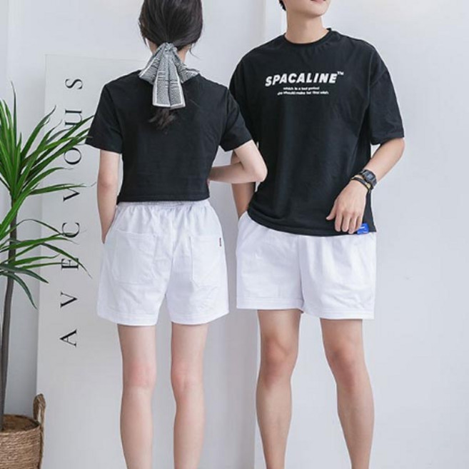 턴키 남녀공용 카브라 3부 밴딩 반바지 GM-5213