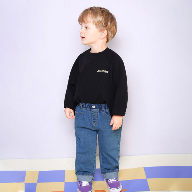 젤리스푼 아동용 오버핏 라그란 티셔츠