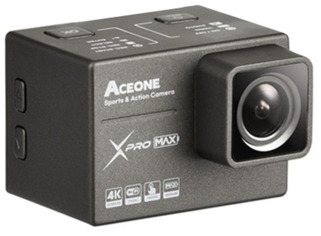 에이스원 액션캠 XPRO MAX, XPRO MAX (챠콜블랙)