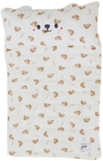 리토가토 반려동물 아이스베어 인견 쿨매트, 더블유 베어, 1개