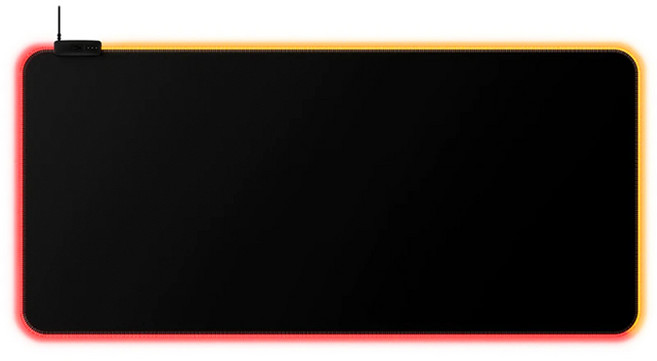 하이퍼엑스 Pulsefire Mat 게이밍 RGB 마우스 패드, 1개