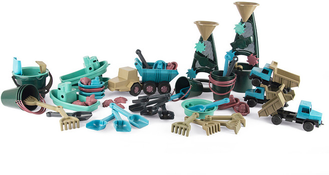 댄토이 블루마린 모래놀이 토탈 세트, 혼합색상, 1개