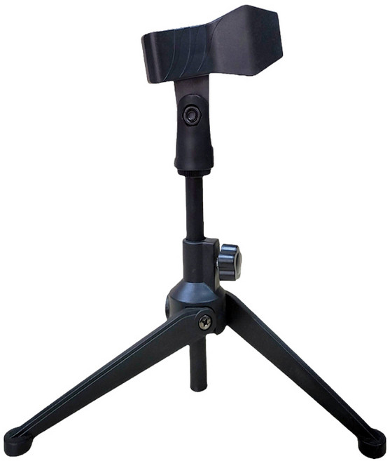 신흥몰 탁상용 마이크 삼발이형 스텐드 집게형, MST-2201, 1개