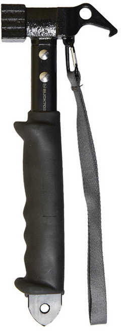 벅703 탄소강 파운딩 캠핑 단조팩 팩망치, 1개, 블랙