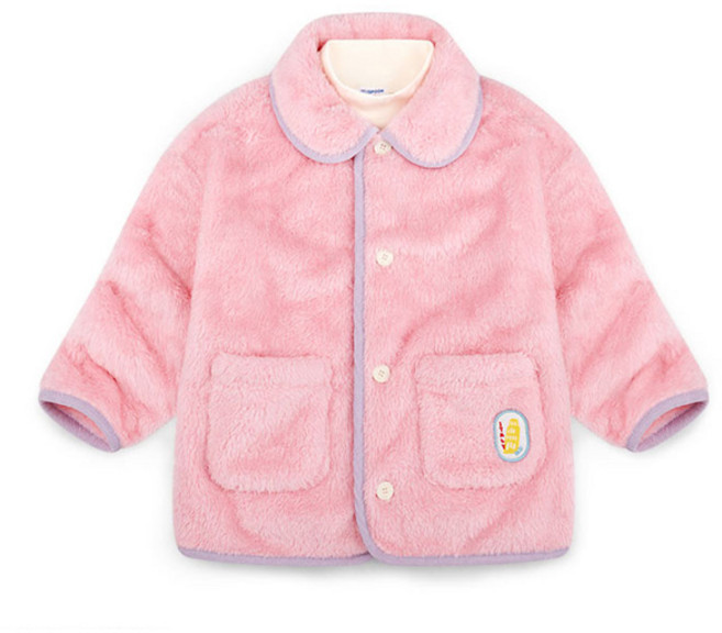 젤리스푼 아동용 포근한 보아 퍼카라 자켓