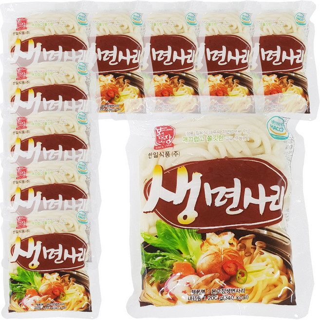 순아네 생면사리, 200g, 10개