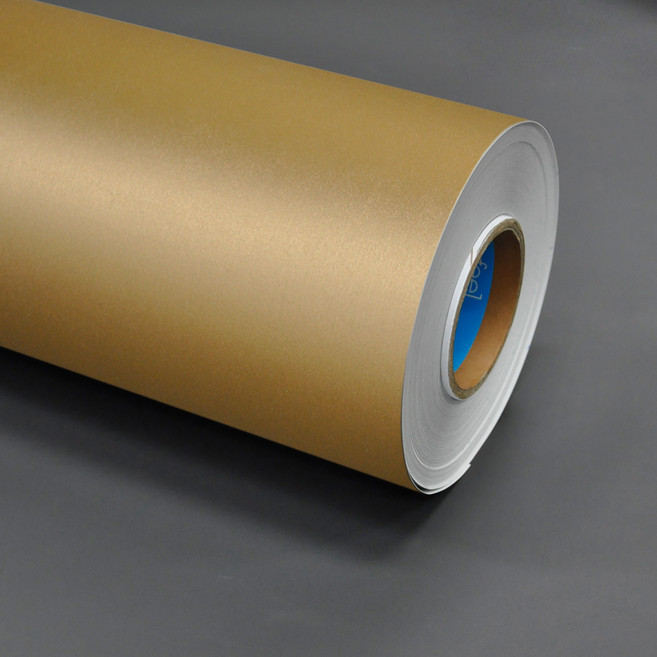 현대필름 생활방수 접착식 금속메탈시트지, METALS717골드메탈, 폭 123cm x 길이 2m