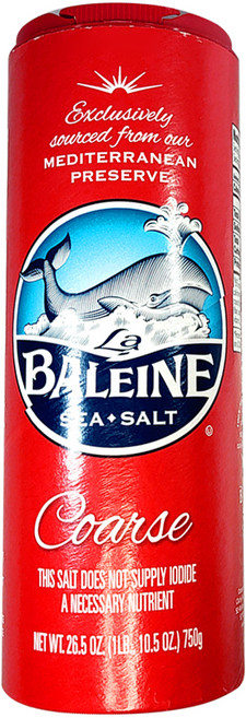 라발린 굵은 천일염, 1개, 750g