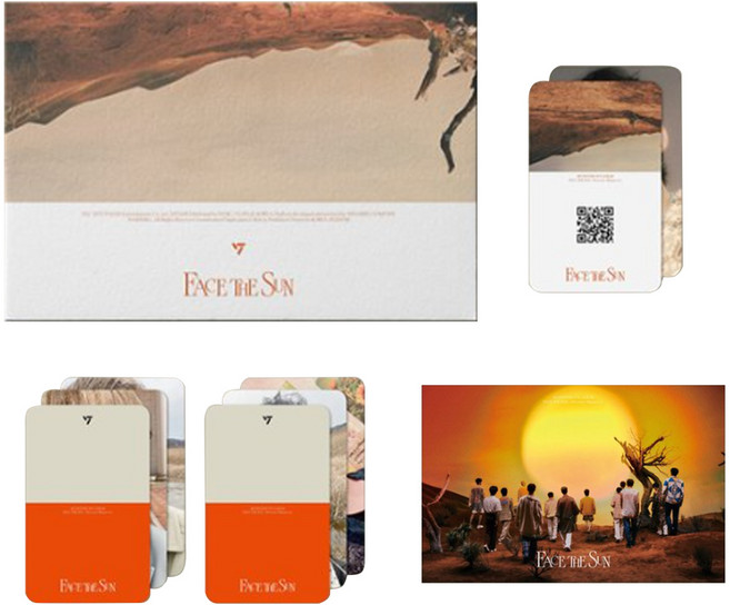 hybe SEVENTEEN 正規4輯 Face the Sun Weverse Albums ver, 1CD